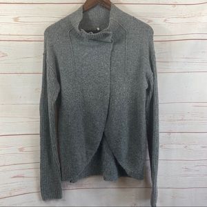 Free People Top Button Wool Alpaca Blend Cardigan